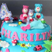 Care Bears 2 -Tiered Cake, Lea VanillaRosettes